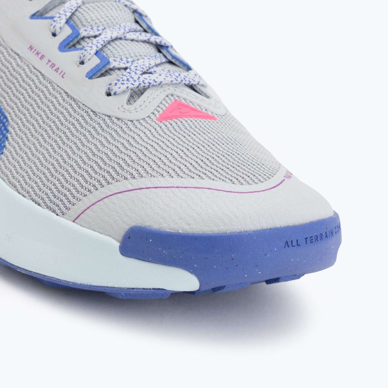 Кросівки для бігу жіночі Nike Juniper Trail 3 grey fog/sapphire/glacier blue 7