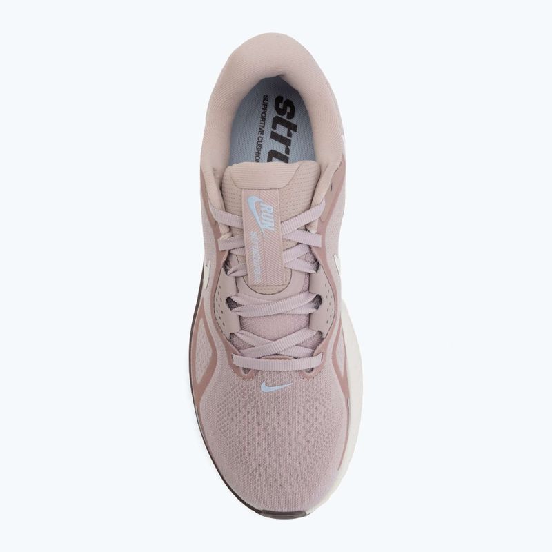 Кросівки для бігу жіночі Nike Structure 26 particle rose/tattoo/hydrogen blue/sail 5