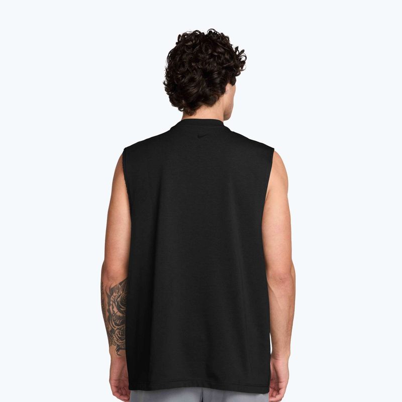 Футболка чоловіча Nike Athletic Club Dri-Fit black/black 2