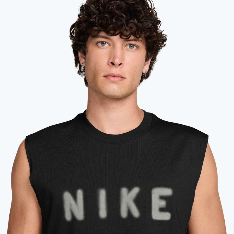 Футболка чоловіча Nike Athletic Club Dri-Fit black/black 3