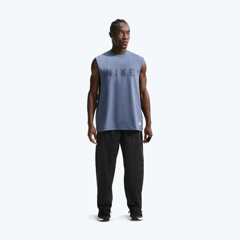 Штани чоловічі Nike N.A.C. Dri-Fit Woven black/pale ivory/black 2