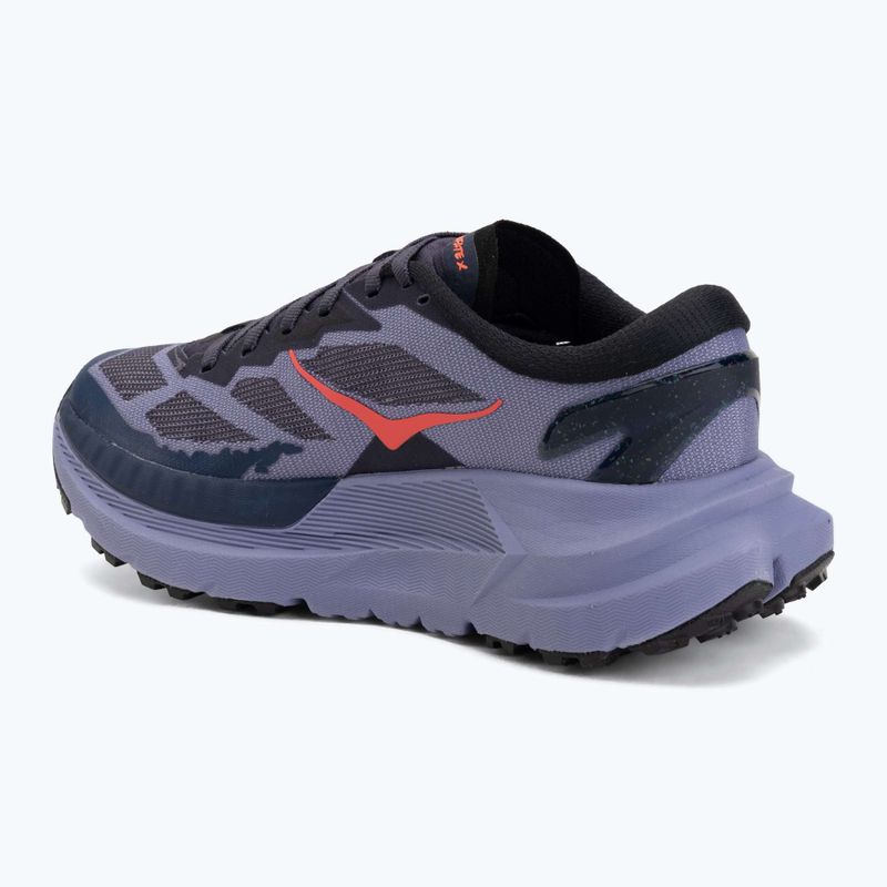 Кросівки для бігу жіночі HOKA Mafate X berry jam/squid ink 3