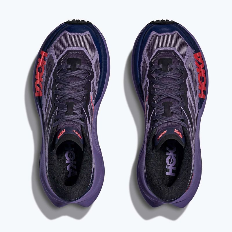 Кросівки для бігу жіночі HOKA Mafate X berry jam/squid ink 14