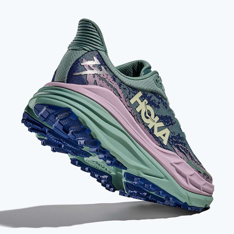 Кросівки для бігу жіночі HOKA Stinson 7 rosemary/fragrant lilac 8