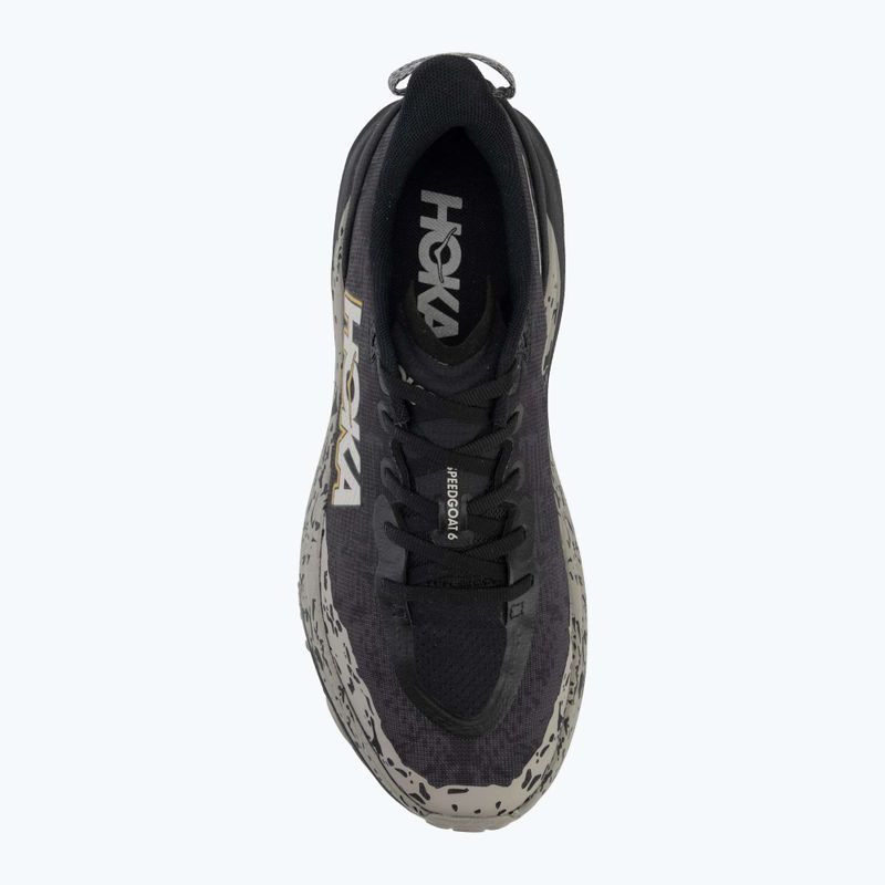 Кросівки для бігу чоловічі HOKA Speedgoat 6 black/cement 5