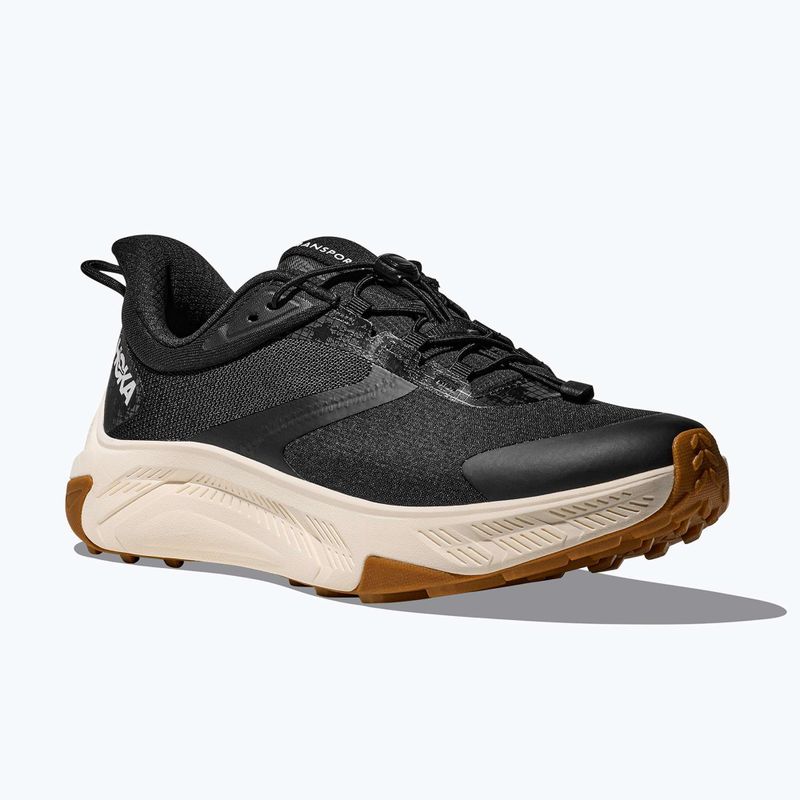 Кросівки чоловічі HOKA Transport 2 black/alabaster 8