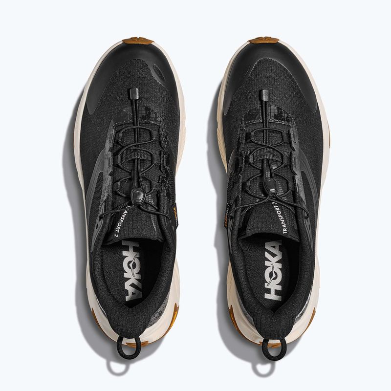 Кросівки чоловічі HOKA Transport 2 black/alabaster 14