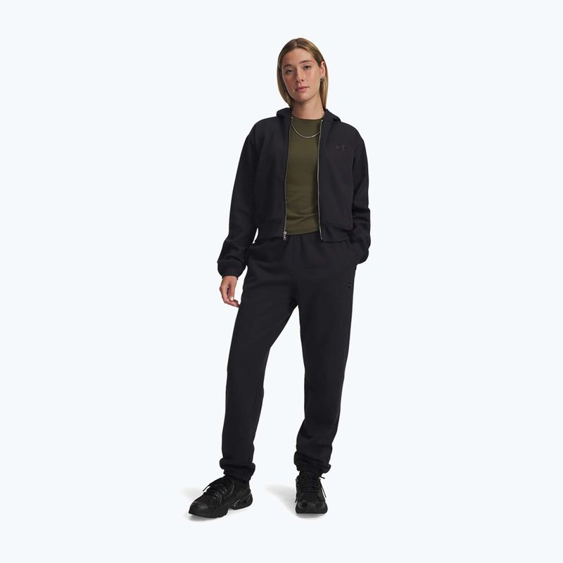 Штани для тренувань жіночі Under Armour Icon Vida Fleece Jogger black/black 2