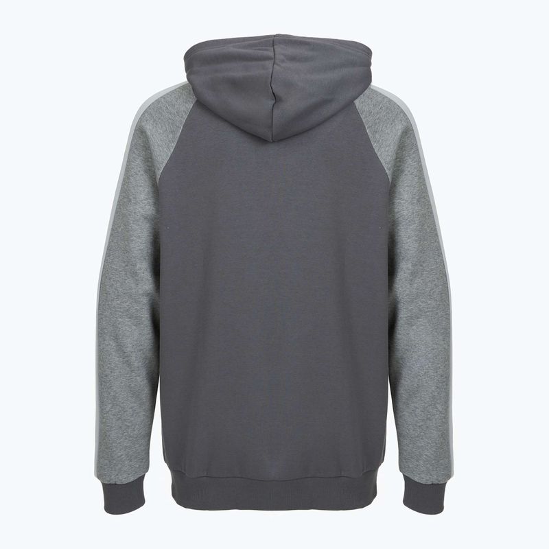 Кофта чоловіча Under Armour Rival Fleece Colorblock Hoodie castlerock/mod gray/white 4