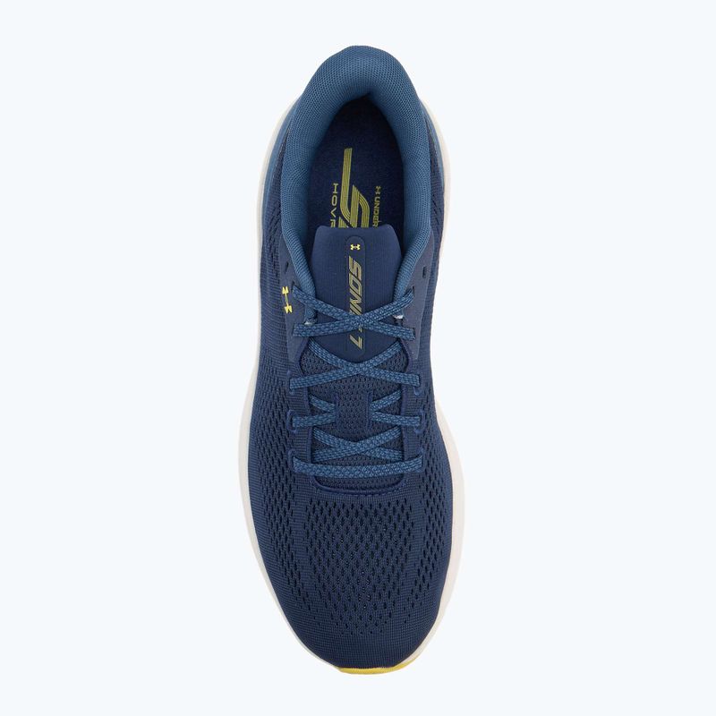 Кросівки для бігу чоловічі Under Armour Sonic 7 washed navy/nu blue/yellow shade 5