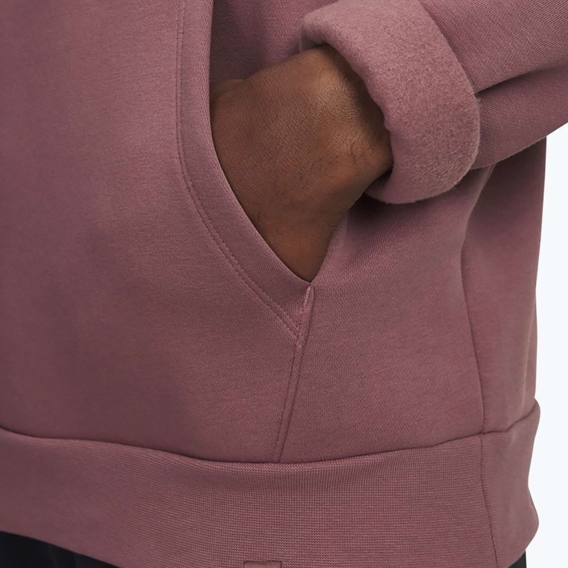 Кофта чоловіча Under Armour Project Rock Icon Hoody maroon mist/black 3