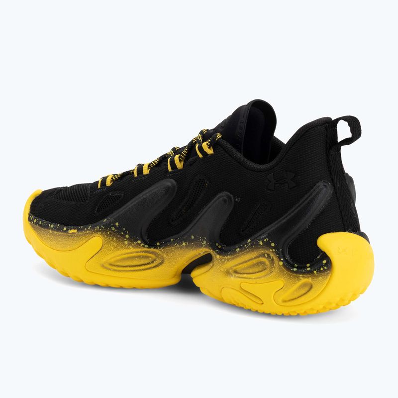 Кросівки баскетбольні Under Armour Curry 13 black/yellow 3