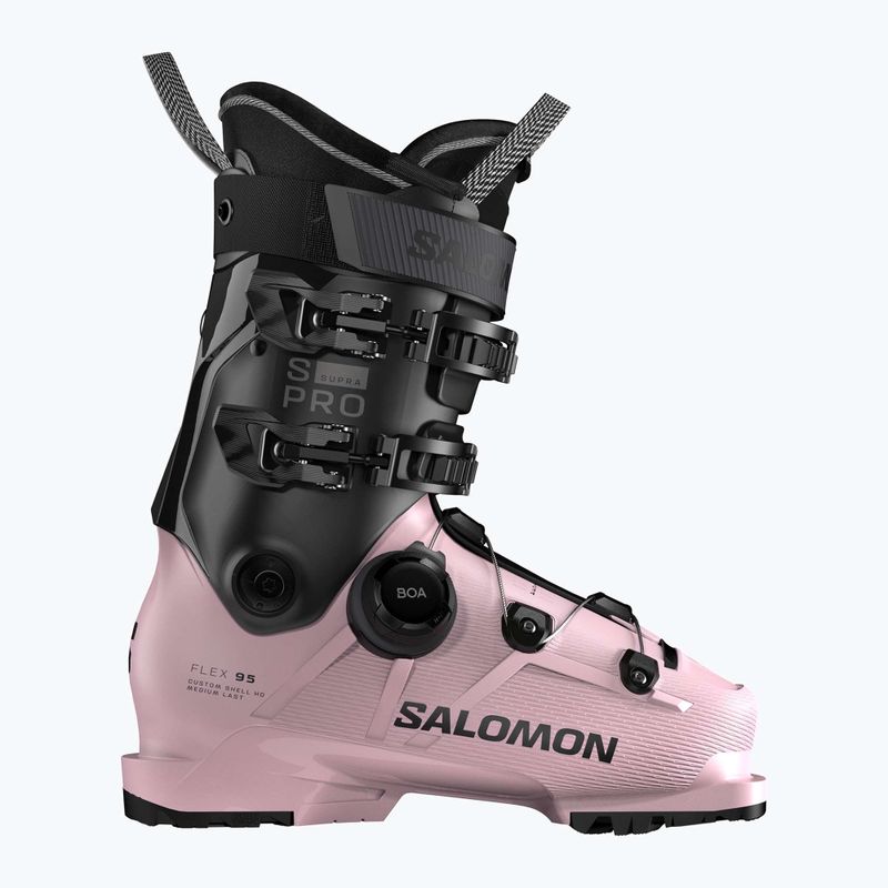 Черевики гірськолижні жіночі Salomon S/Pro Supra Boa 95 W GW rose shadow/black/black 6