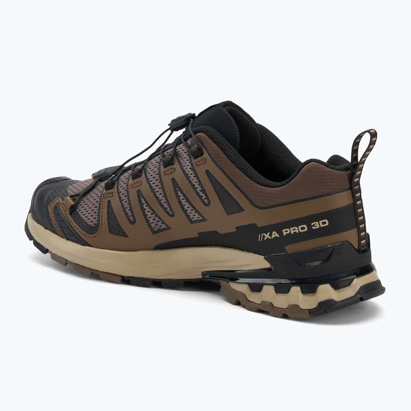 Кросівки для бігу чоловічі Salomon XA Pro 3D V9 falcon/desert tan/black 3