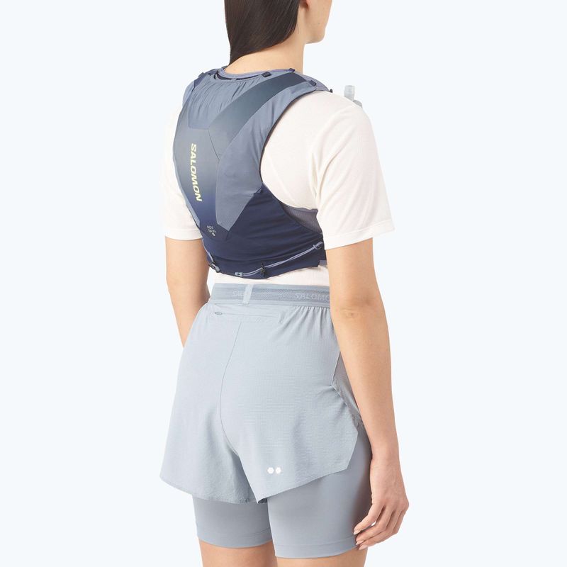 Жилет для бігу Salomon ADV SKIN 5 Gradient Set maritime blue/gray 4