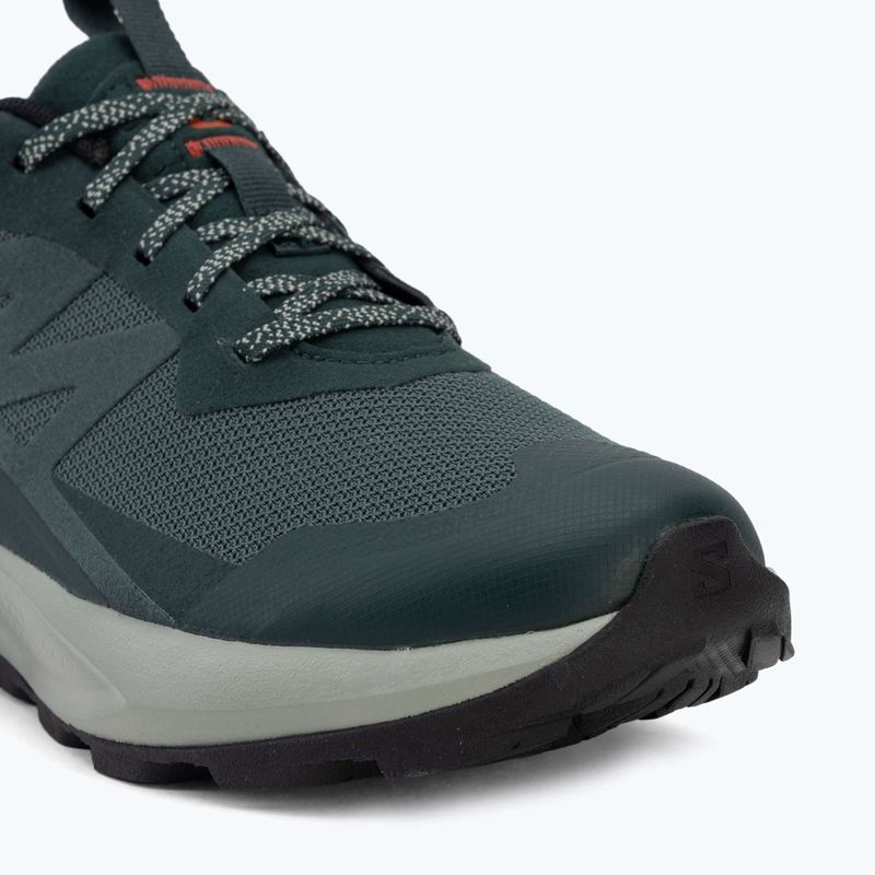 Кросівки туристичні чоловічі Salomon Elixir Activ GTX scarab/green gable 7