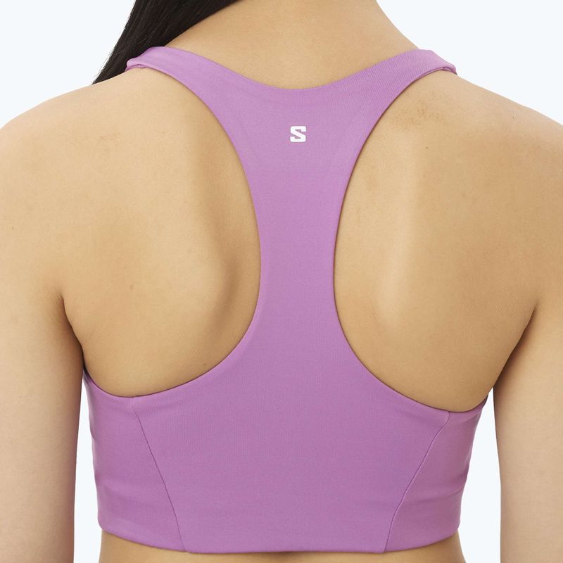 Бюстгальтер для тренувань Salomon SHAKEout Core iris orchid 5