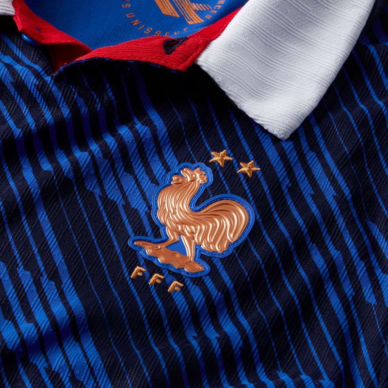 Футболка футбольна дитяча Nike FFF 2026/27 Match Home game royal/metallic copper 3