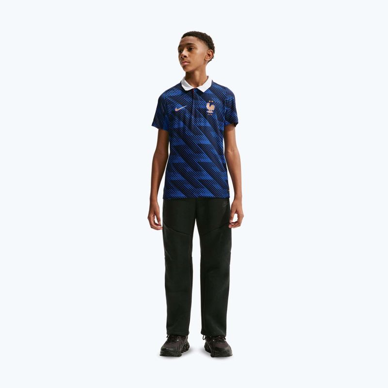 Футболка футбольна дитяча Nike FFF 2026/27 Match Home game royal/metallic copper 5
