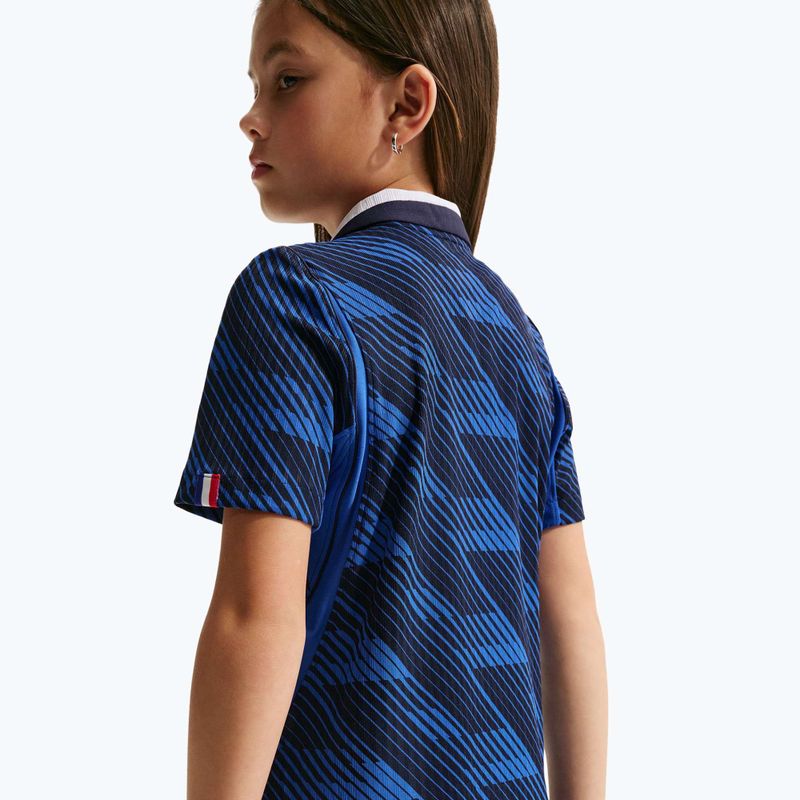 Футболка футбольна дитяча Nike FFF 2026/27 Match Home game royal/metallic copper 10