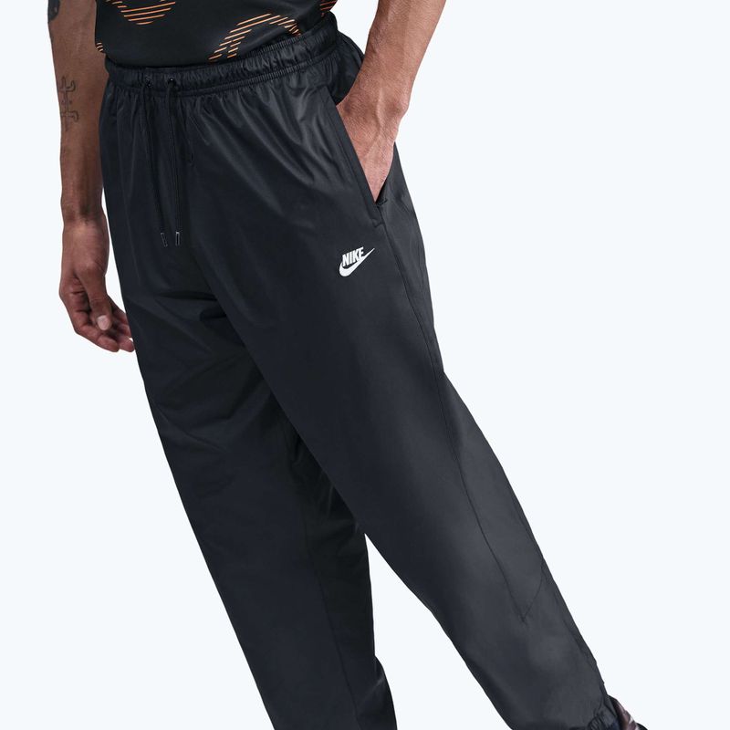 Штани чоловічі Nike Windrunner Lined black/white 4