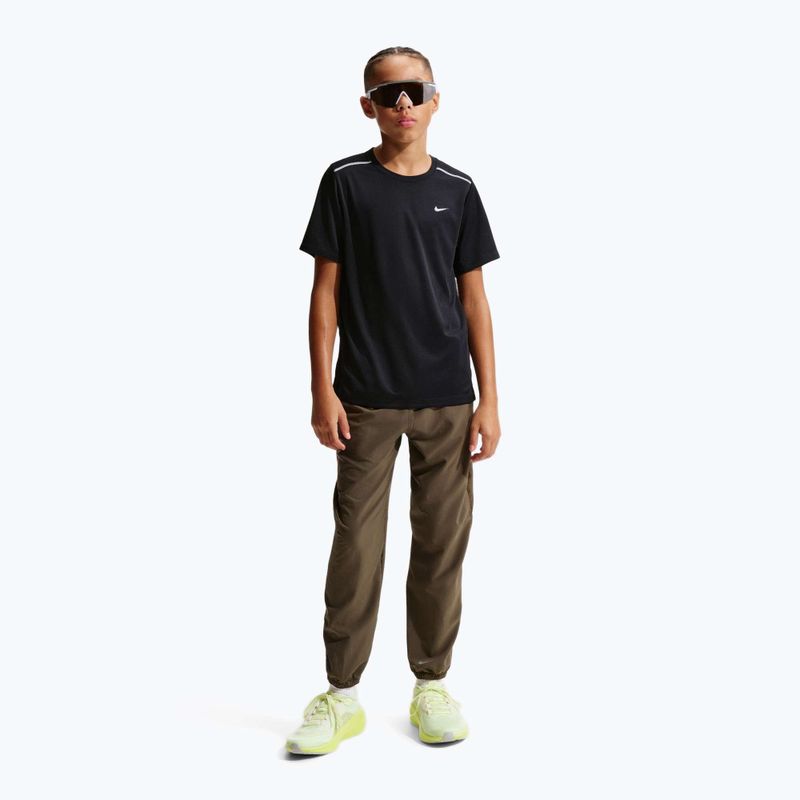 Футболка дитяча Nike Miler Black 3