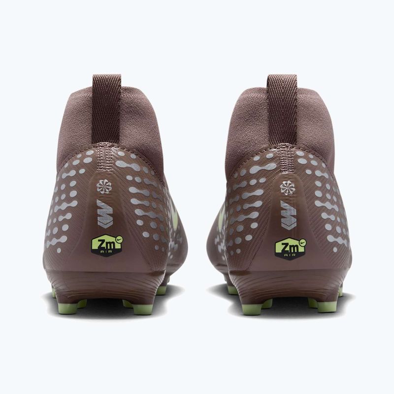 Кросівки футбольні дитячі Nike Mercurial Superfly 10 Academy "Kylian Mbappé" Jr FG plum eclipse/metallic silver 4