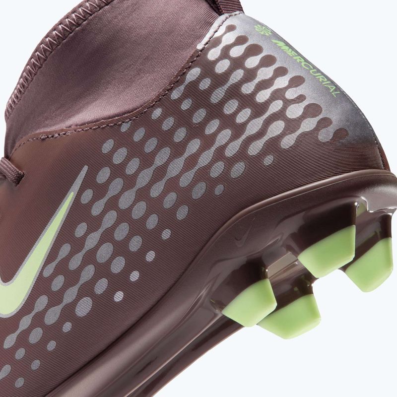Кросівки футбольні дитячі Nike Mercurial Superfly 10 Club "Kylian Mbappé" Jr FG/MG plum eclipse/metallic silver 8