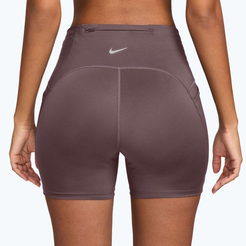 Шорти для бігу жіночі Nike Swift High-Waisted 4" tattoo 2