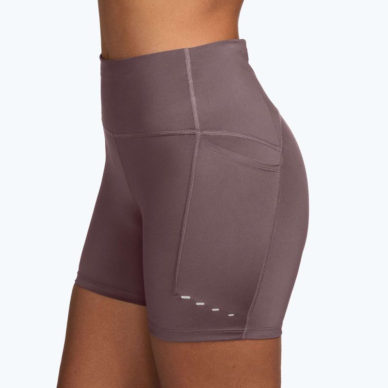 Шорти для бігу жіночі Nike Swift High-Waisted 4" tattoo 3