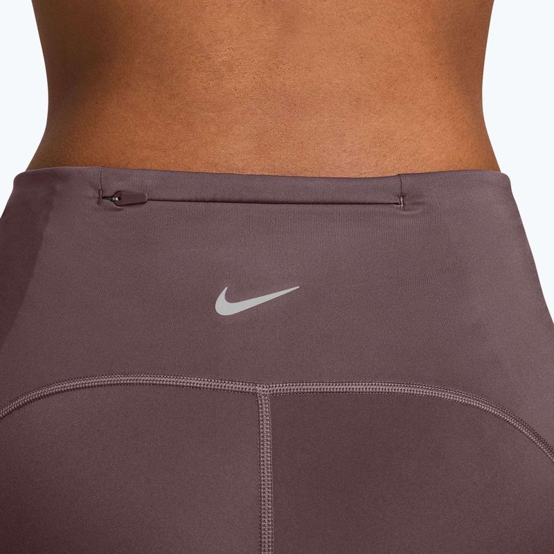 Шорти для бігу жіночі Nike Swift High-Waisted 4" tattoo 4
