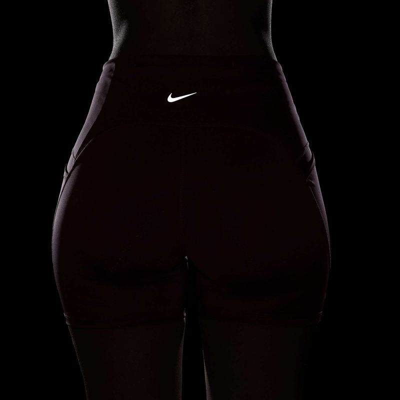 Шорти для бігу жіночі Nike Swift High-Waisted 4" tattoo 5