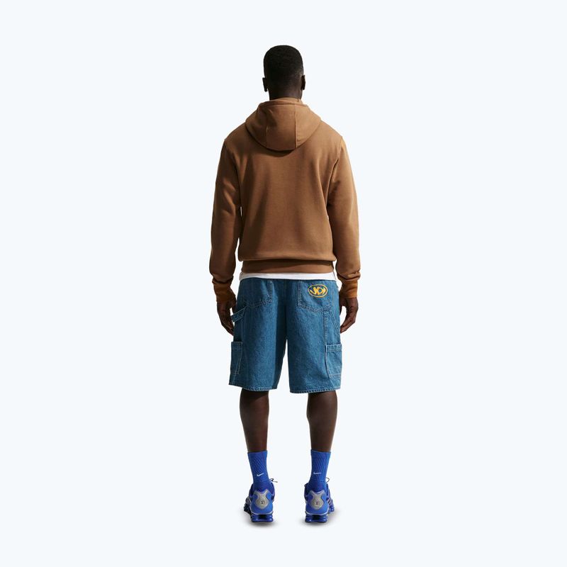 Кофта чоловіча Nike Club Pullover Hoodie ale brown/ale brown/white 3