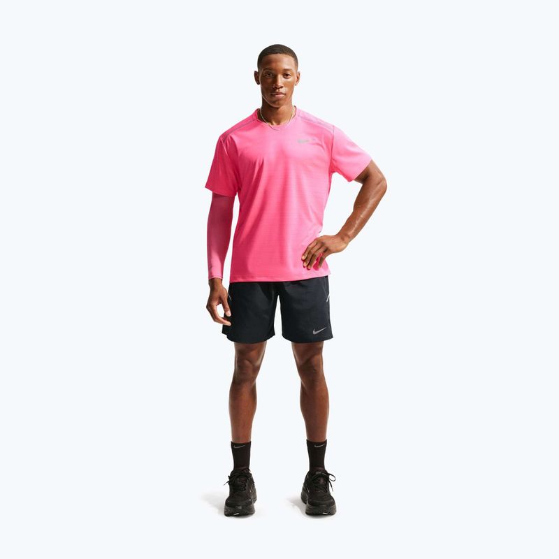 Шорти чоловічі Nike Miler Dri-Fit 7" black/black 2