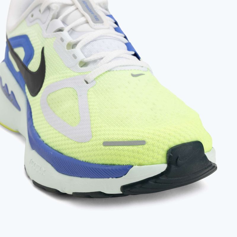 Кросівки для бігу чоловічі Nike Structure Plus white/volt ice/barely green/black spruce 7