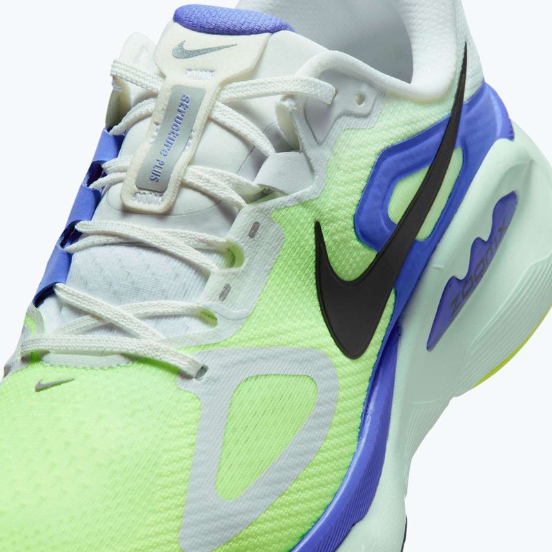 Кросівки для бігу чоловічі Nike Structure Plus white/volt ice/barely green/black spruce 10