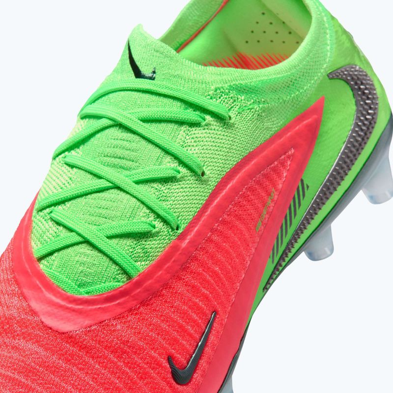 Кросівки футбольні чоловічі Nike Phantom 6 Low Elite Erling Haaland AG hot punch/green strike/black 10