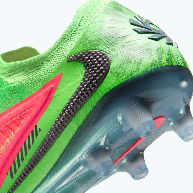 Кросівки футбольні чоловічі Nike Phantom 6 Low Elite Erling Haaland AG hot punch/green strike/black 12
