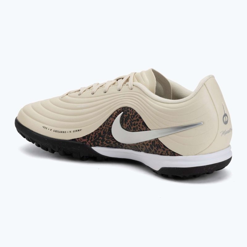 Кросівки футбольні чоловічі Nike United Tiempo Maestro Academy TF fossil/burgundy crush/metallic silver 3
