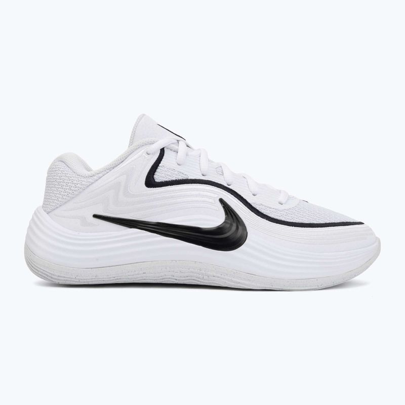 Кросівки для баскетболу чоловічі Nike Precision 8 Low white/black/black 2