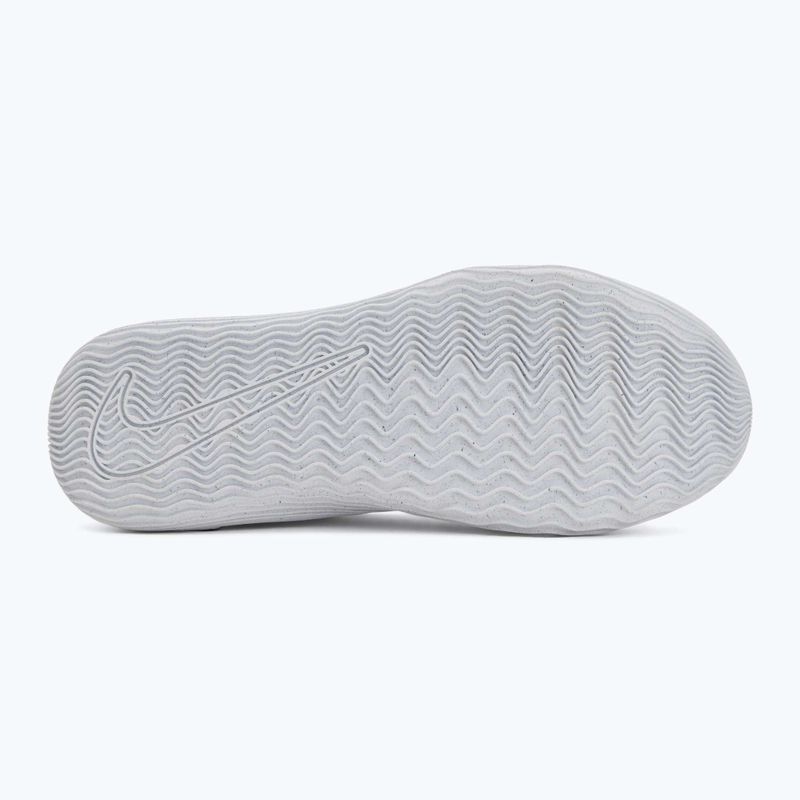 Кросівки для баскетболу чоловічі Nike Precision 8 Low white/black/black 4