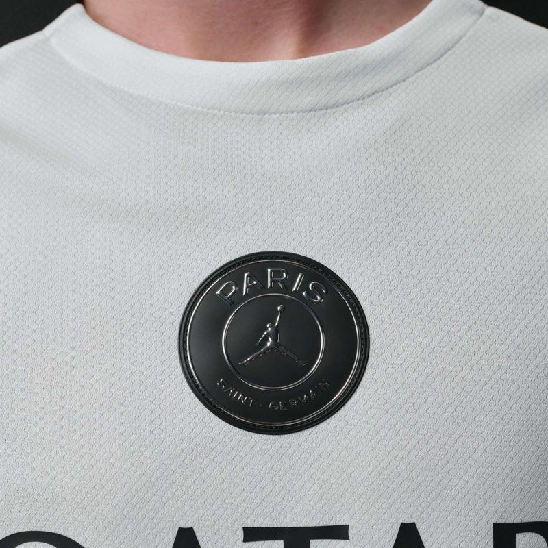 Футболка футбольна чоловіча Nike Paris Saint-Germain Strike SE white/atmosphere grey/black 6