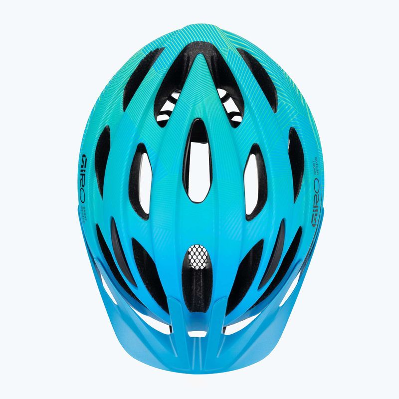 Шолом велосипедний дитячий Giro Raze matte blue/green 6