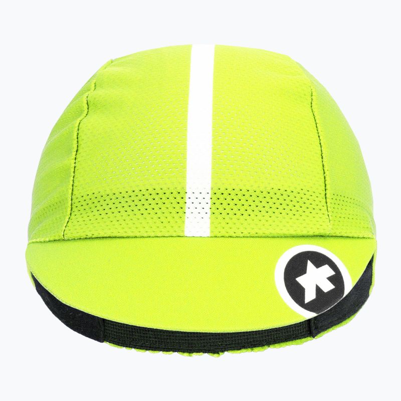 Шапка велосипедна ASSOS Cap optic yellow 2
