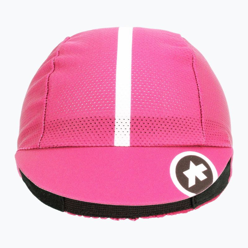 Шапка велосипедна ASSOS Cap fluo pink 3