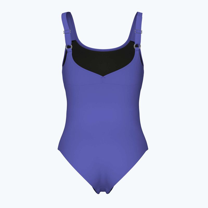 Купальник суцільний жіночий arena ginevra Wing Back violet 2