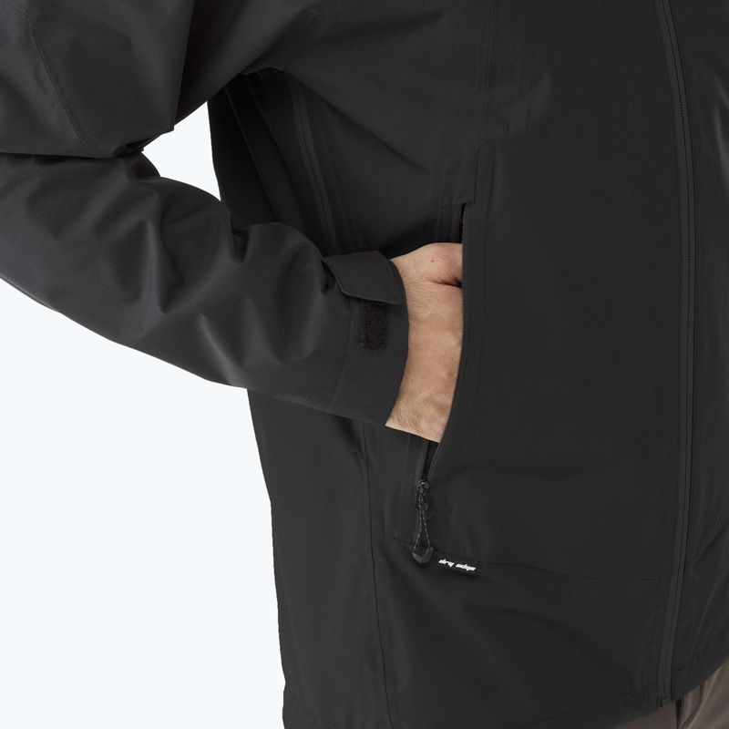 Куртка-дощовик чоловіча Millet Fitz Roy black/noir 6