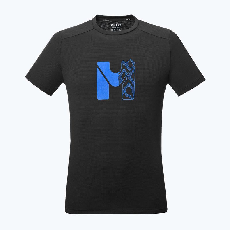 Футболка чоловіча Millet Kamet Map SS black 5