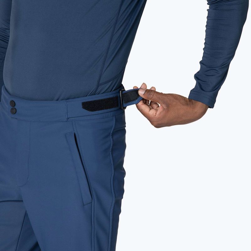 Чоловічі гірськолижні штани Rossignol Origin Softshell темно-сині 4