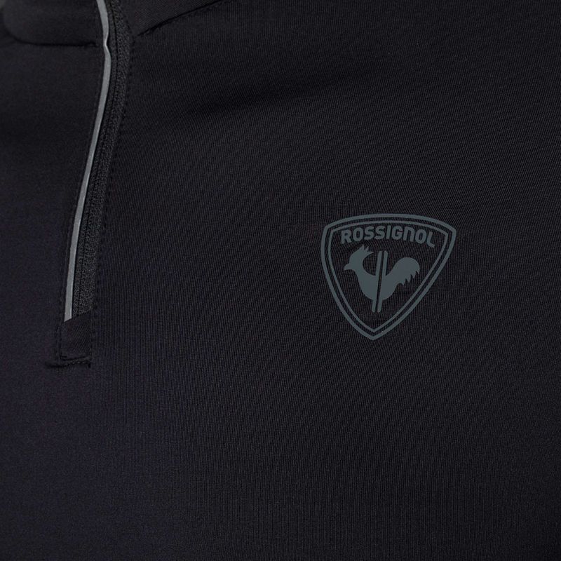 Чоловіча термоактивна кофта Rossignol Classique 1/2 Zip black 8
